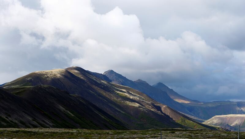 A view of the landscape around Reykjavik, Iceland. Reuters