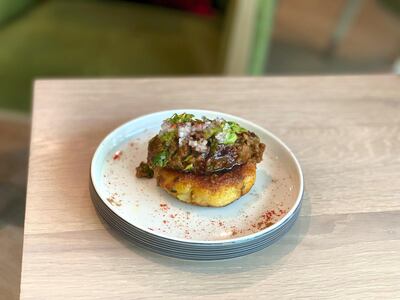 Mutton keema patties, one of the dishes available as part of Purani Dilli's Sindhi Food Festival. Courtesy of Purani Dilli