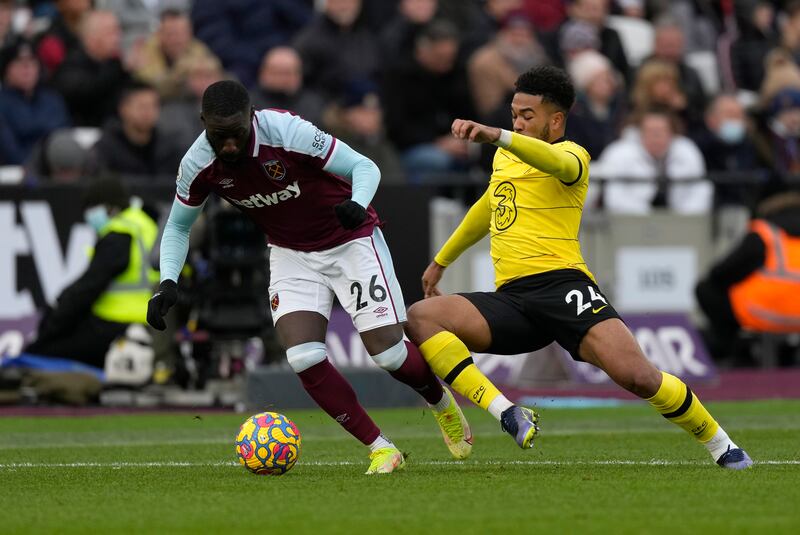 SUBS: Arthur Masuaku (On for ohnson, 45+2’) – 7. Scored his first ever Premier League goal with a miss-hit cross that dipped into the Chelsea goal. AP