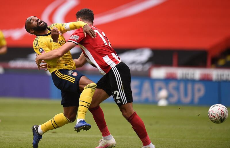 George Baldock - 6: One of many Sheffield United players struggling to regain his pre-lockdown form. Reuters