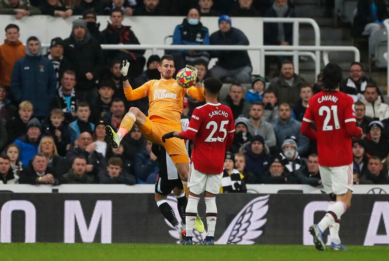 NEWCASTLE RATINGS: Martin Dubravka - 6: Had home hearts in mouths when charging out of area to sweep up attack just before half hour. Palmed dipping Rashford shot over bar at start of second half. Dropped cross and sliced clearance in injury time to send jitters around St James’ Park. Reuters