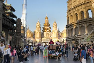 Global Village is one of Dubai's most popular family attractions. Reem Mohammed / The National