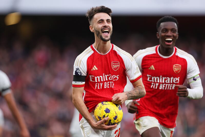 Portuguese attacker played only a bit-part role for the Gunners, mostly restricted to substitute appearances. Had to undergo groin surgery in November, while his only goal of season came from penalty spot in 5-0 demolition of Sheffield United. Getty Images