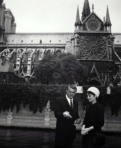 Editorial use only. No book cover usage.
Mandatory Credit: Photo by Universal/Kobal/REX/Shutterstock (5885839e)
Cary Grant, Audrey Hepburn
Charade - 1963
Director: Stanley Donen
Universal
USA
Scene Still
Charade