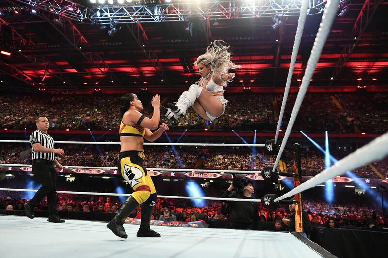 WWE Smackdown women's champion Liv Morgan successfully defended her title against Shayna Baszler.