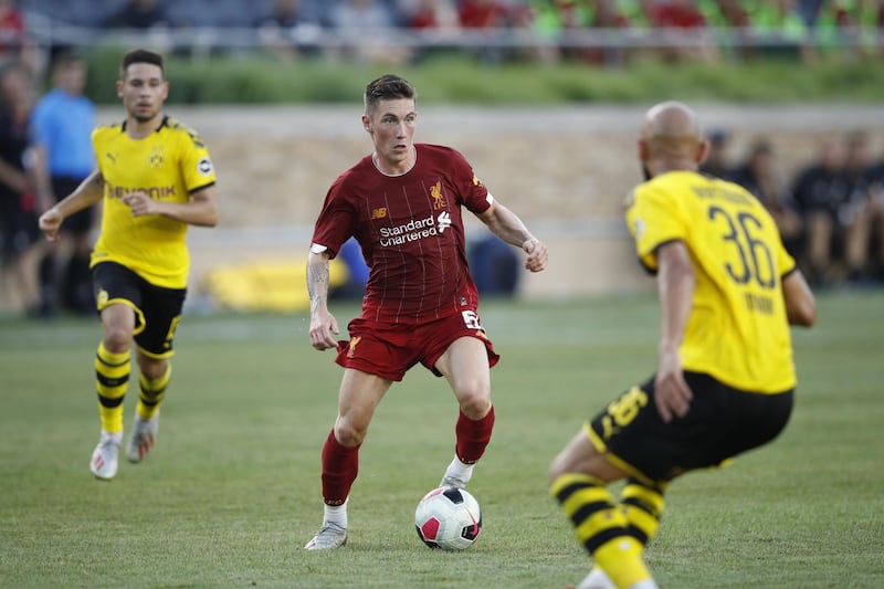 Harry Wilson was also on target for Liverpool. AFP