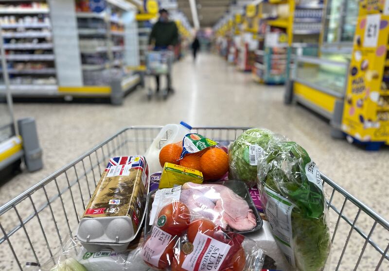 Shoppers are feeling the pinch with higher prices at the supermarket. AFP