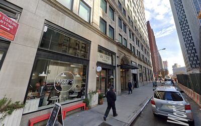 The property on 93 Worth Street, located in the prime neighbourhood of Tribeca in Manhattan, was purchased for $3 million in 2014. Google Street View.