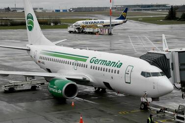 Germania has applied for insolvency. AP