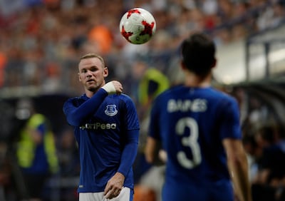 Soccer Football - Europa League - MFK Ruzomberok vs Everton - Third Qualifying Round Second Leg - Ruzomberok, Slovakia - August 3, 2017     Everton’s Wayne Rooney       Action Images via Reuters/Adam Holt  optaID:6gr5hvcsol3jxini0nx0zdox6