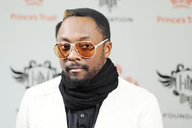 Black Eyed Peas star Will.i.am is the new voice of Expo 2020 Dubai. Getty Images