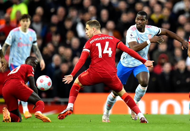 Jordan Henderson – 7. The captain was the king of second balls in the first half, pouncing when possession was in question. He tired a little after the break but retained his appetite for work.
EPA