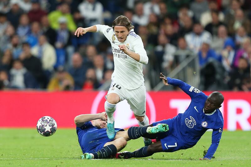 Luka Modric - 7. Fizzed a decent cross into the penalty area in the 40th minute but Alaba failed to get the right connection to turn it home. Helped Real Madrid win the midfield battle. Getty