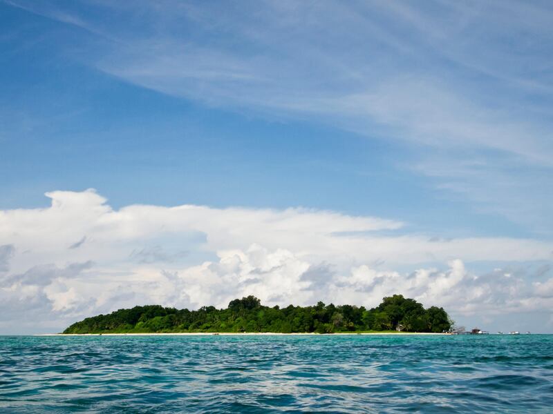 Sipadan Island off the coast of Borneo Malaysia. Photo: Antonie Robertson/The National