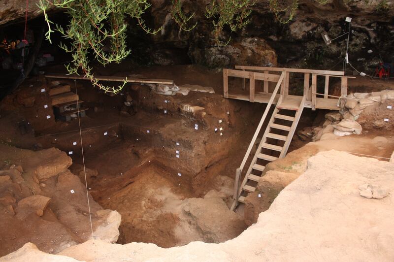 The entrance to Contrebandiers Cave in Morocco, where bone tools were discovered by archaeologists. Photo: Max Planck Institute for the Science of Human History