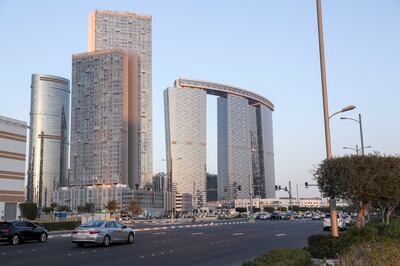 Demand for office space surged in Al Reem Island of Abu Dhabi. Khushnum Bhandari/ The National