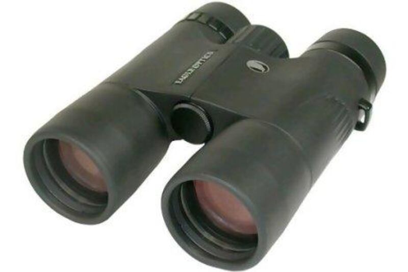 The Eagle Optics Ranger SRT 8x42 binoculars.