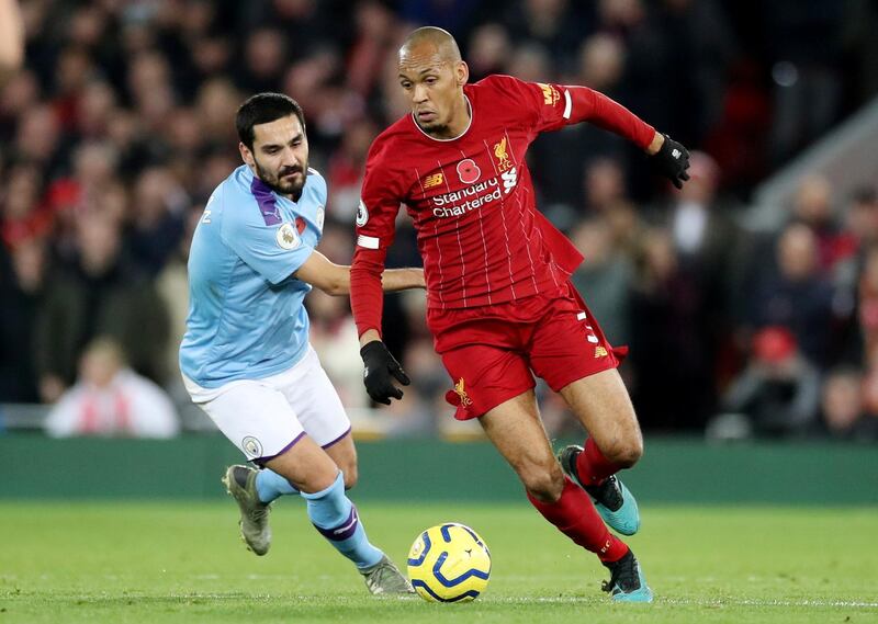 Centre midfield: Fabinho (Liverpool) – Scored a belated first goal of 2019 and produced a barnstorming display as the European champions beat the English champions. Reuters