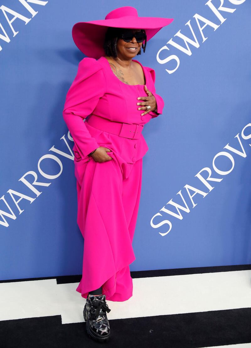 Whoopi Goldberg in Christian Siriano. Reuters