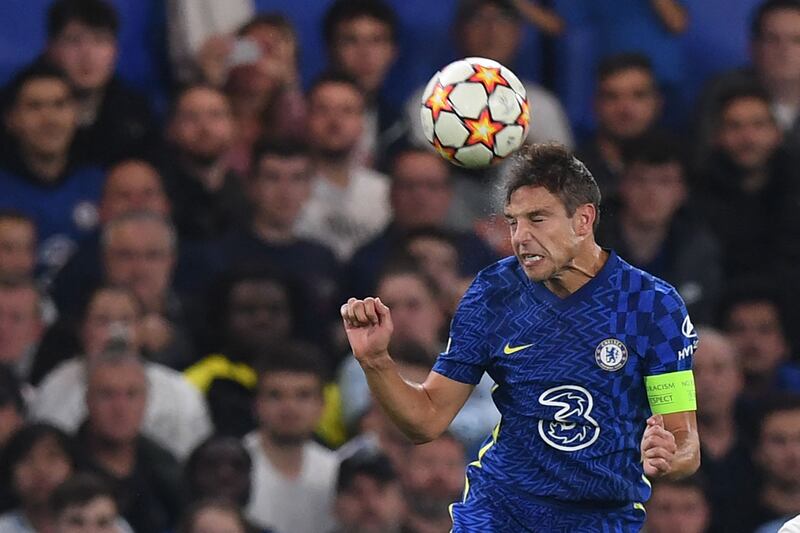 Cesar Azpilicueta 7 - The captain stepped up with the game level and delivered an inch-perfect cross towards Romelu Lukaku to give Blues into the lead.  AFP