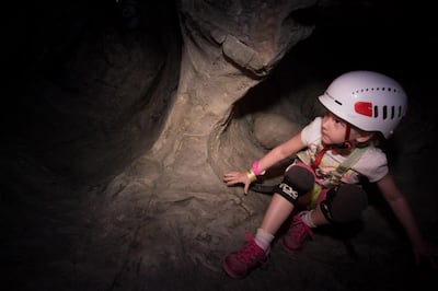 Adventure HQ at Yas Mall is currently the only place in the Middle East that has indoor caving. Courtesy KBS Communications