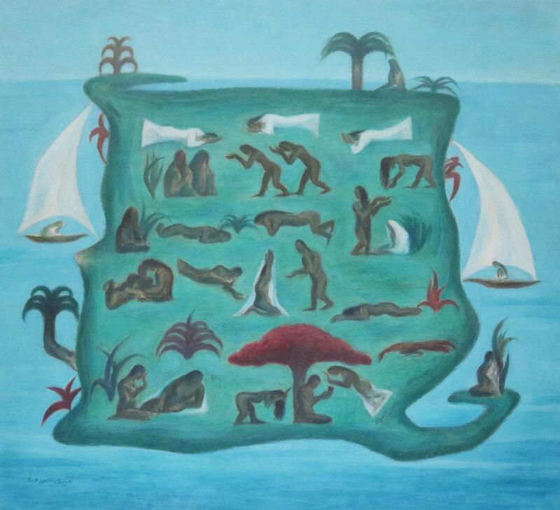 'The Island' by Sabry Mansour. Courtesy of the artist and Gallery Ebdaa