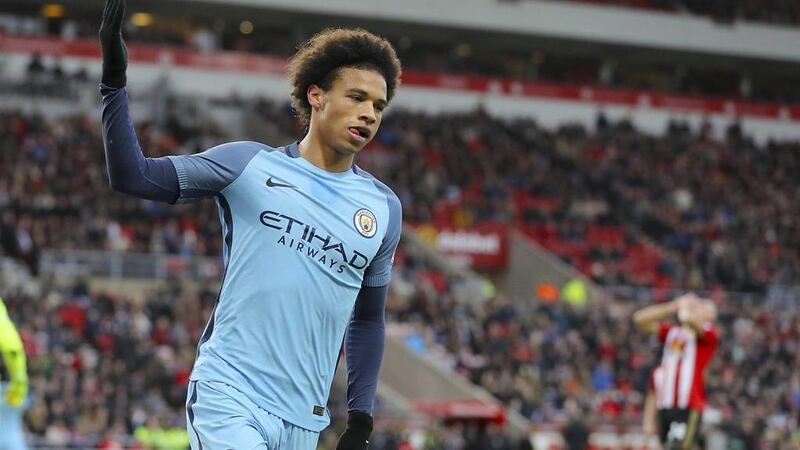 Leroy Sane scored nine goals during an impressive debut campaign for Manchester City but has now revealed the extent of the discomfort his nose problem caused. Owen Humphreys / Press Association