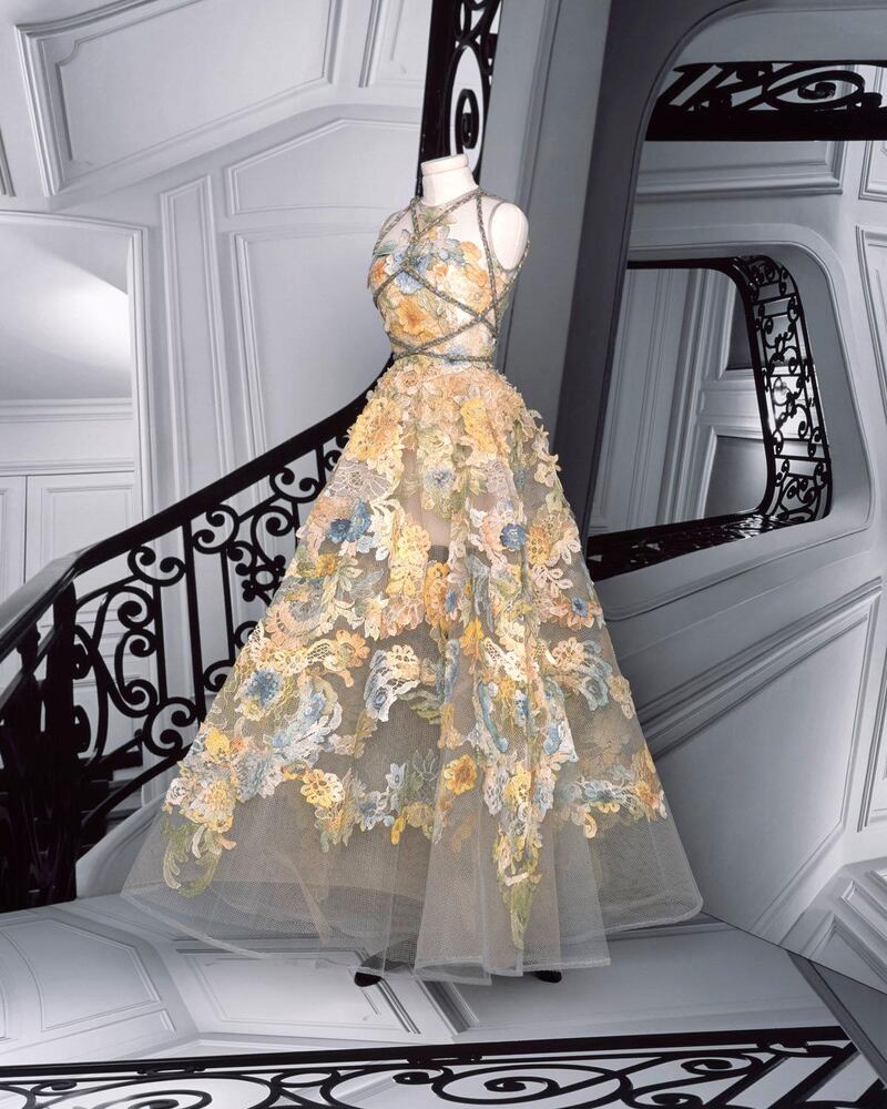 A Dior autumn / winter 2020 haute couture gown. Courtesy Dior