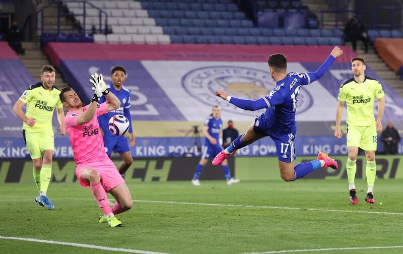 SUB: Ayoze Perez (Replaced Ndidi, 64’) 6 - A positive substitute by Brendan Rodgers saw the Spanish midfielder introduced but Newcastle scored immediately. Close to making it 4-3 with a chance in the 91st minute but couldn’t find a way past Dubravka. AFP