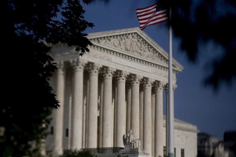 The US Supreme Court in Washington DC has ruled on whether Americans born in Jerusalem can claim Israel as their place of birth. (Andrew Harrer / Bloomberg)