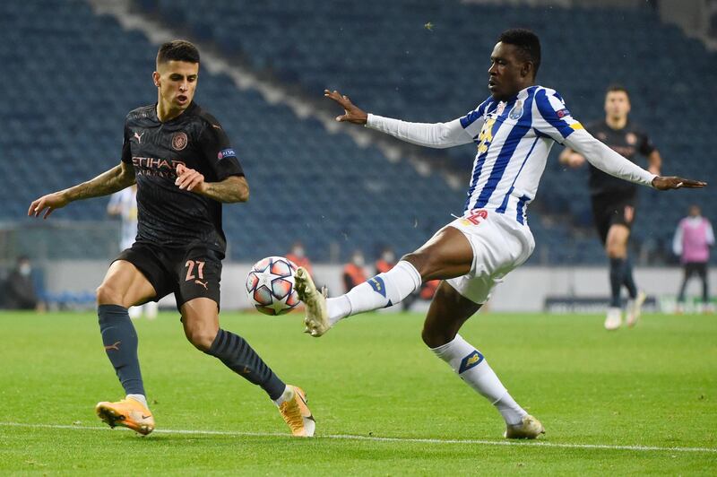 LB Zaidu Sanusi, Porto. The Nigerian enhanced a fine first Champions League campaign with his alert defensive vigilance and attacking impetus against Manchester City. AFP