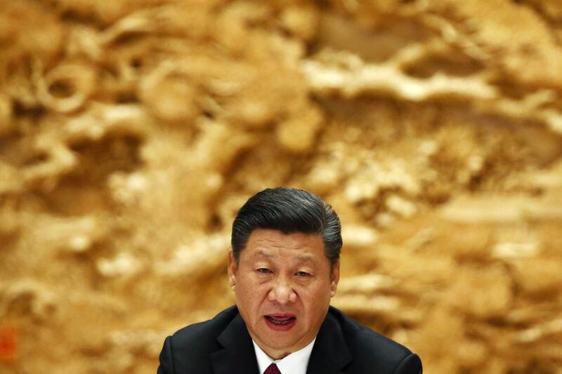 China’s president Xi Jinping. China wants to invest more money in infrastructure projects to help cushion the economy from the trade war with the US, according to Reuters. Thomas Peter / Pool Photo via AP Photo