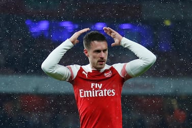 In his 11 years at Arsenal, Aaron Ramsey has been used in a variety of positions, often deeper on the pitch than he would regard as ideal. Eddie Keogh / Reuters