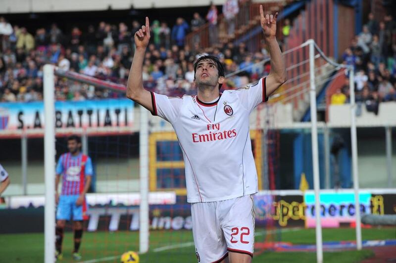 Athlete No 4: Kaka, AC Milan / Brazil. Carmelo Imbesi / AP