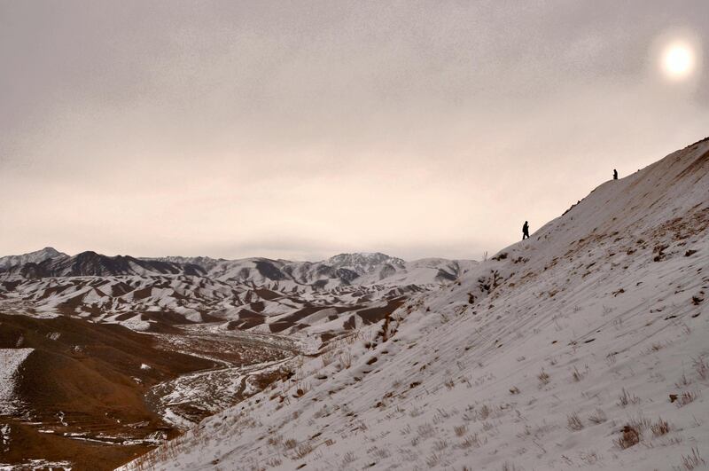 DHNNAX Landscape in Logar Afghanistan. Mes Aynak Archaeological Project. Image shot 2013. Exact date unknown.