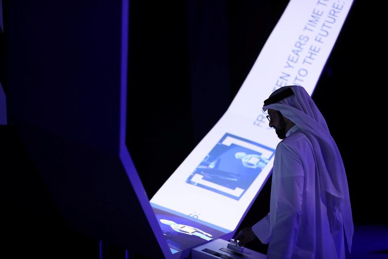 Abu Dhabi, United Arab Emirates - May 8th, 2018: Guests at The National's Future Forum. Tuesday, May 8th, 2018 at Cleveland Clinic, Abu Dhabi. Chris Whiteoak / The National