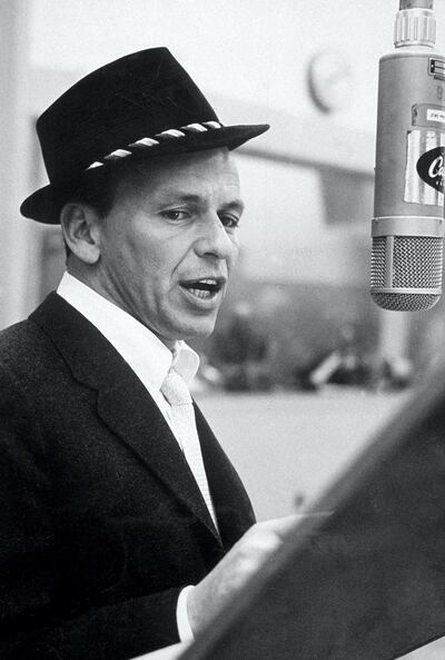 No Merchandising. Editorial Use Only
Mandatory Credit: Photo by REX/Shutterstock (138890ag)
FRANK SINATRA
Various