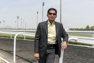 DUBAI, UNITED ARAB EMIRATES. 13 APRIL 2020. Wayne Mason, the travelling headman of the Zabeel stables. (Photo: Antonie Robertson/The National) Journalist: Amith Passela. Section: Sport.