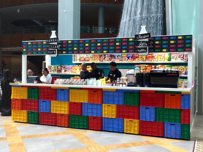 The Cereal Killer Cafe is now open in the Dubai Mall. Courtesy Rony Bou Nehme