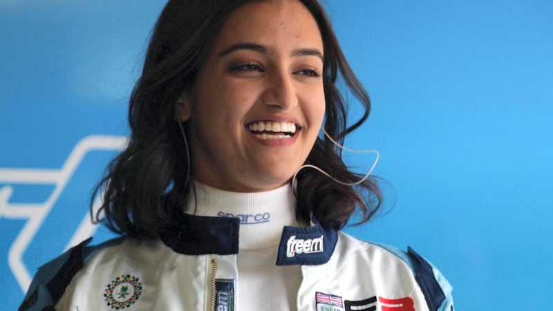 Reema Juffali is Saudi Arabia's first female professional Formula race car driver