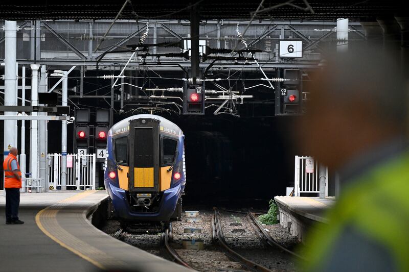 Britain's railways have been hit by ongoing issues in recent weeks, including strikes and faults to rail infrastructure, which buckled following 40°C temperatures. Getty.