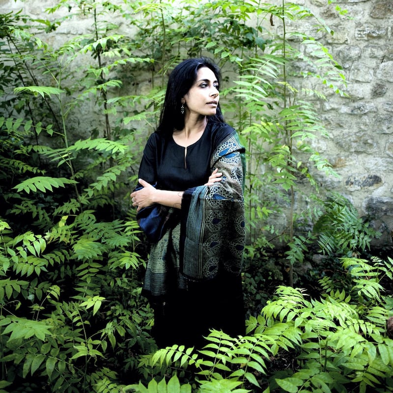 Anuradha Roy, Writer, photographed in Paris (Photo by Stephane GRANGIER/Corbis via Getty Images)