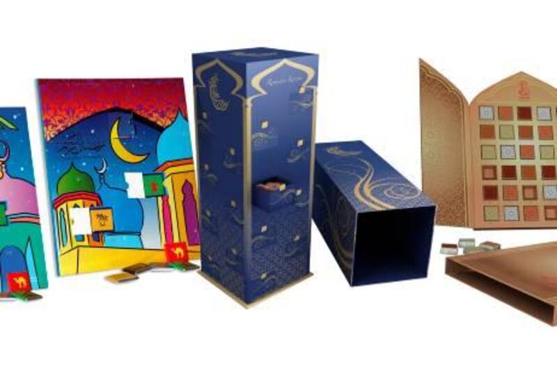 Advent-style Ramadan calendars that have been launched by a Dubai company

Courtesy Oh!Kaye Unlimited