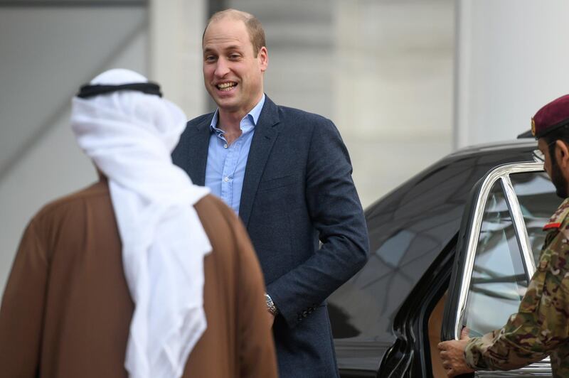 Prince William Duke of Cambridge visits the Sheikh Abdullah Al Salem Cultural Center in Kuwait City, Kuwait. AP Photo