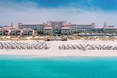 Rixos Premium Saadiyat Island has reopened its beach to guests. All hotels in the UAE must adhere to enhanced hygeine and safety guidelines. Courtesy Rixos Premium Saadiyat Island