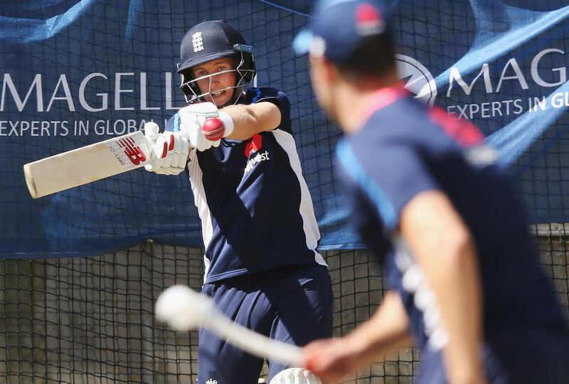 MELBOURNE, AUSTRALIA - DECEMBER 24:  Joe Root of England bats during an England nets session at the Melbourne Cricket Ground on December 24, 2017 in Melbourne, Australia.  (Photo by Michael Dodge/Getty Images)