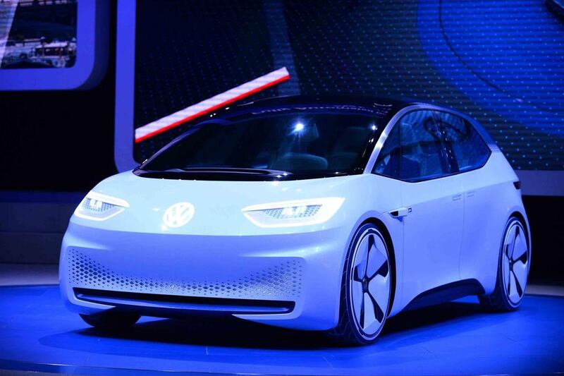 The VW concept ID. Eric Piermont / AFP