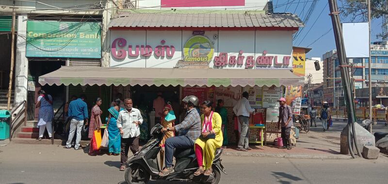 A view of Famous Jigarthanda, one of the most sought-after brands for this delicacy in Madurai, which is planning to open a store in Dubai by the end of the year