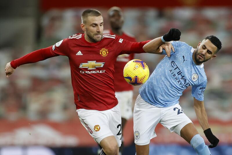 Victor Lindelof, 7 - Won header off corner and solid alongside Maguire. More touches than any of his teammates – rare for a central defender. Game was like a 92 minute training session where United defended well throughout and contained City. EPA