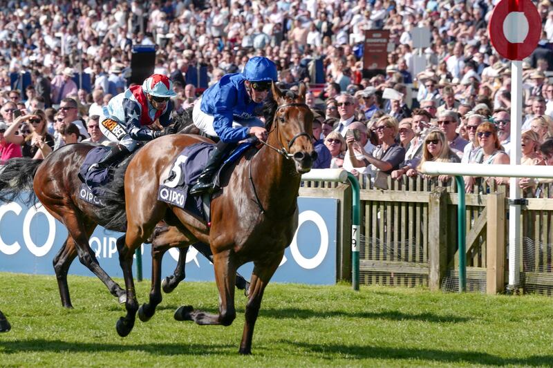 Godolphin's Symbolization made victory in the last 1,600 metre race. WAM